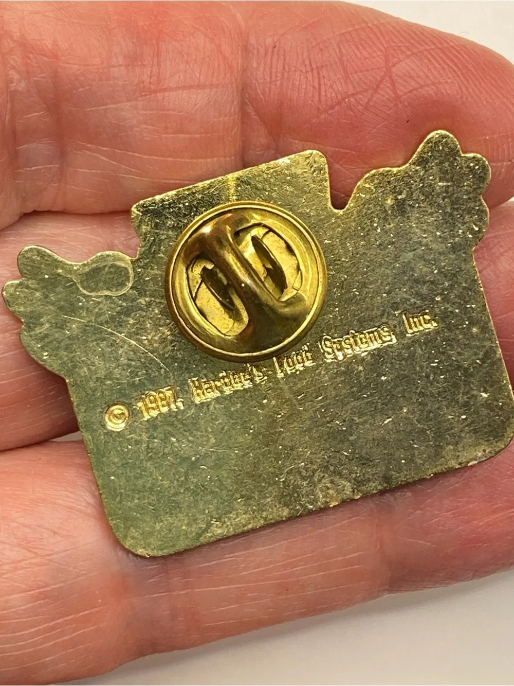 Vtg HARDEE’S 1987 Special Olympics 1987 Hat Lapel Pin